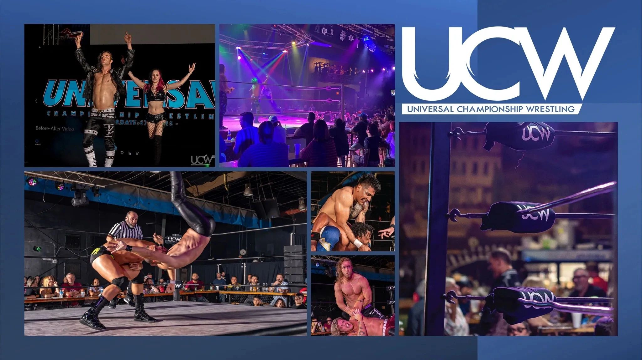 UCW Wrestlers in Action